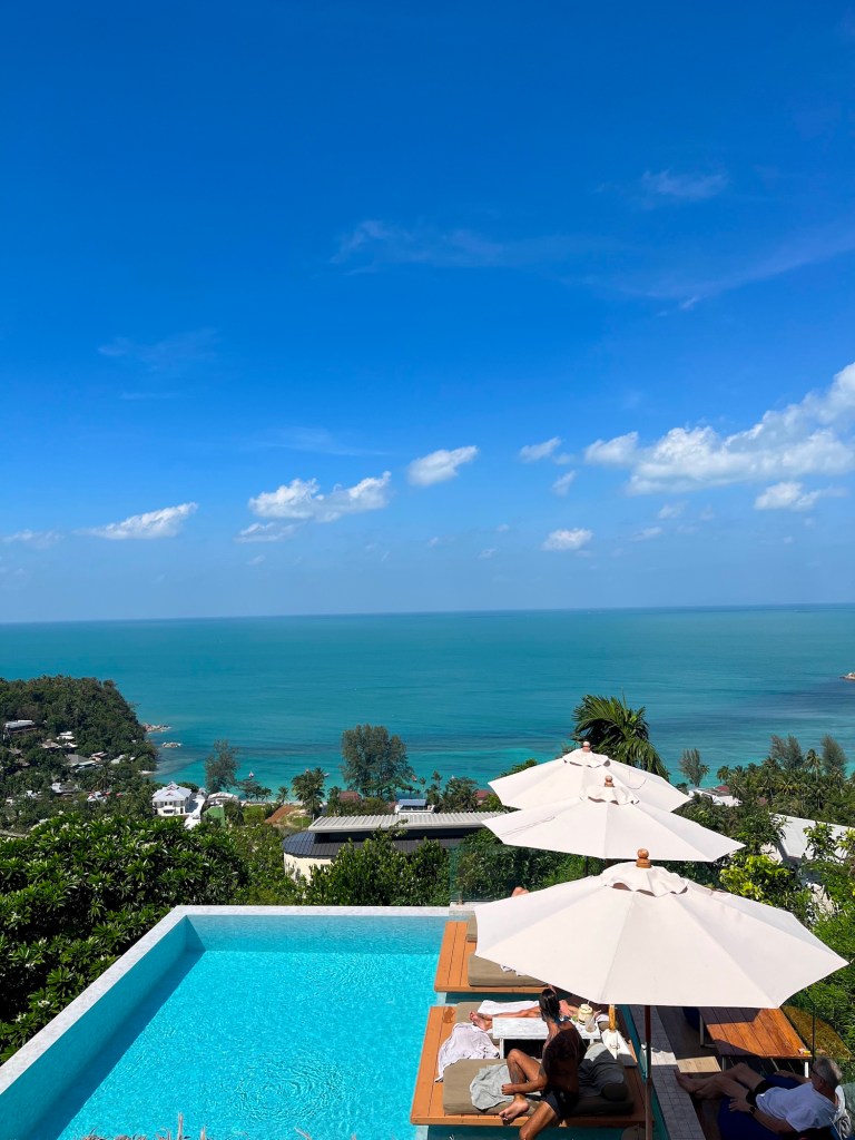 View from Tomorrow X in Koh Phangan